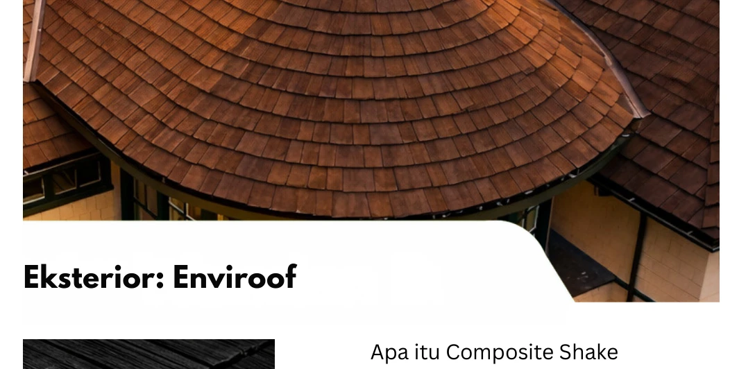 Detail atap yang berkarakter